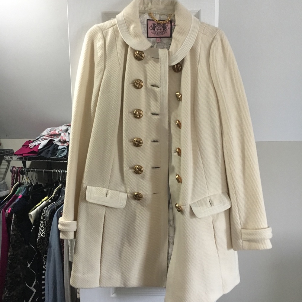 Off white Pea Coat